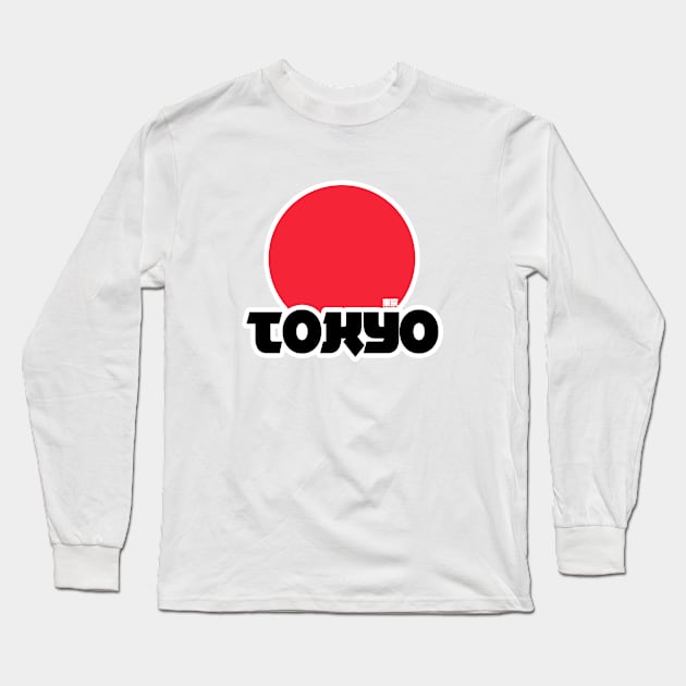 TOKYO 東京 Long Sleeve T-Shirt by bmron